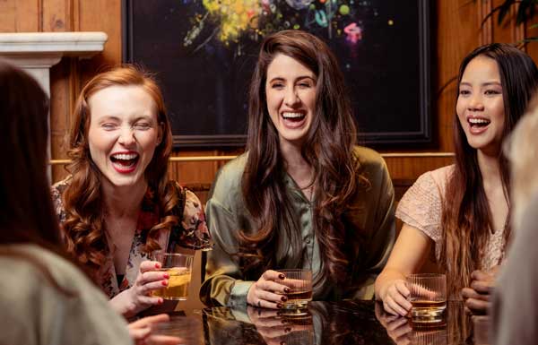 Enjoy the warm ambiece of a distillery while sampling the wares