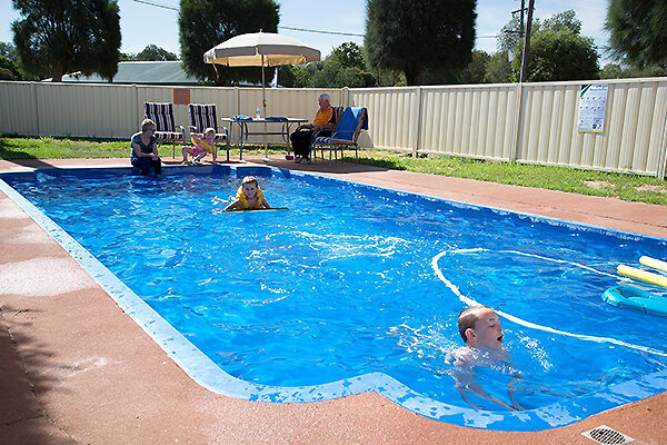 Swimming Pool at the Artesian Motor Inn, Coonamble, NSW