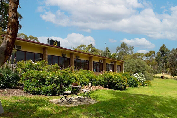 Rear view of the Bellbrae Motel, Bellbrae, VIC