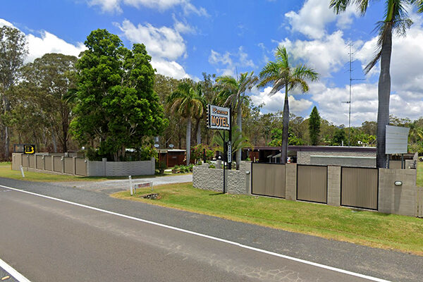 The Bororen Motel, QLD, from the Bruce Highway