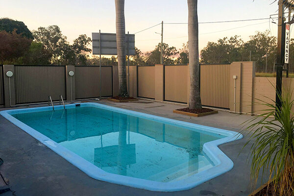 Pool at the Bororen Motel, QLD