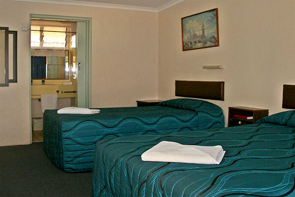 A room at Bourbong Street Motel, Bundaberg, QLD