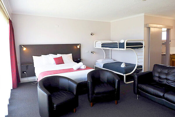 A room at Burnie Ocean View Motel, Burnie, Tasmania