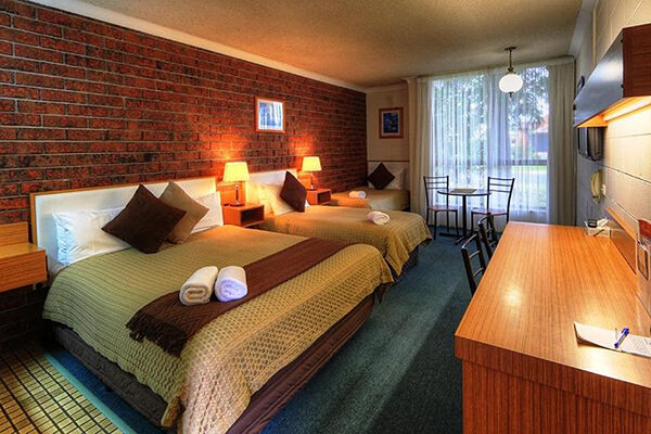A room at City Park Motels, Traralgon, VIC