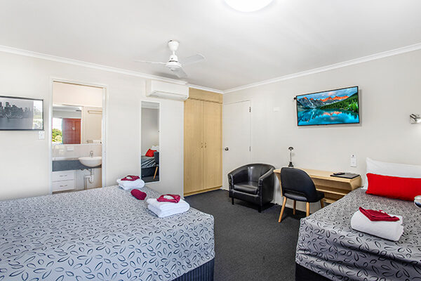 A room at the Citywalk Motor Inn, Rockhampton, QLD