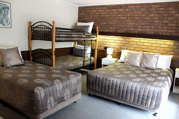 A room at the Dunolly Golden Triangle Motel, VIC