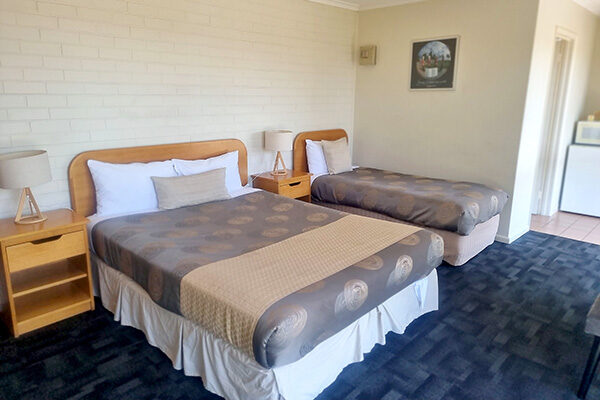 A room at the Hacienda Motel, Geelong, VIC