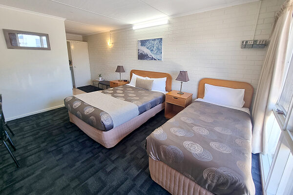 A room at the Hacienda Motel, Geelong, VIC