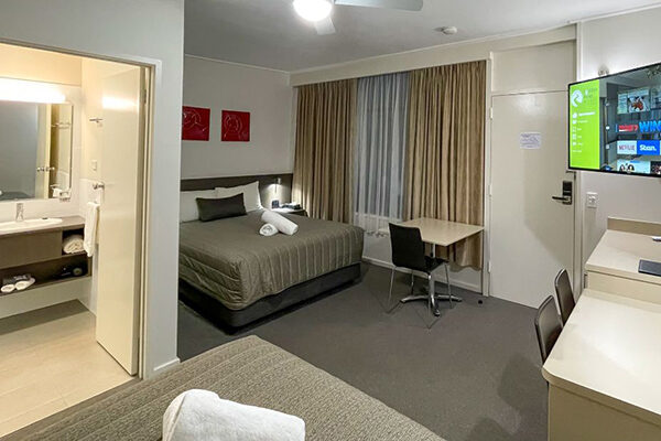 A room at the Loddon River Motel, Kerang, VIC