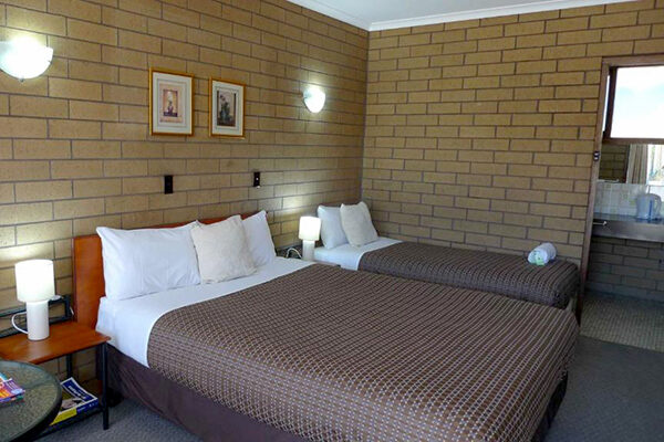 A room at the Rippleside Park Motor Inn, Geelong, VIC