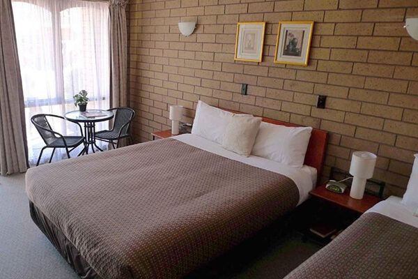 A room at the Rippleside Park Motor Inn, Geelong, VIC