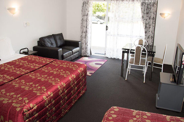 A room at the Rose Court Motel, Rotorua, NZ