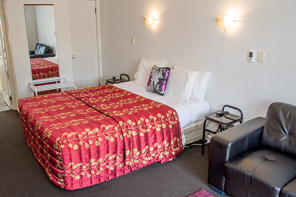 A room at the Rose Court Motel, Rotorua, NZ