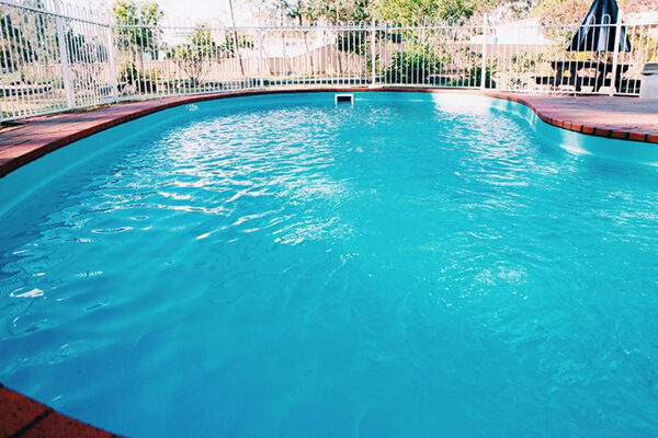 Beautiful seasonal in-ground pool at the Seymour Motel, Seymour, VIC