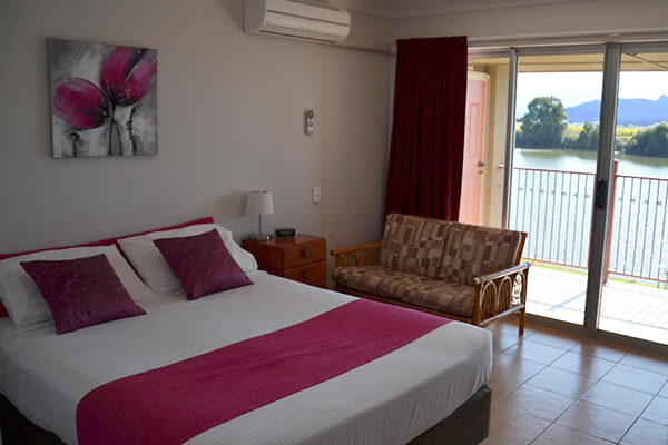 A room at the Tweed River Motel, Murwillumbah, NSW